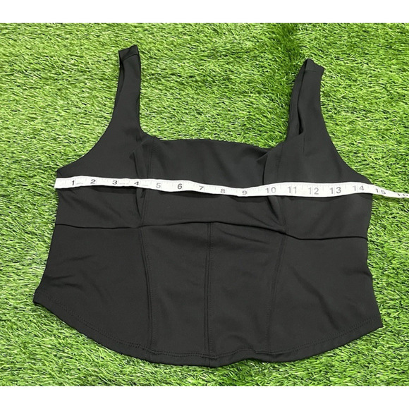 No Boundaries Lot of 2 Women's Square Neck Lined Corset Top Medium - Picture 7 of 9